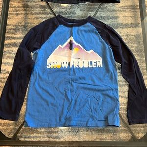 Gap kids boys, size 8, long sleeve shirt